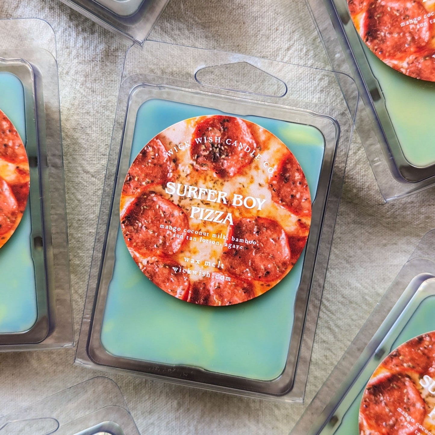 Surfer Pizza Boy - Clamshell - Wax Melts