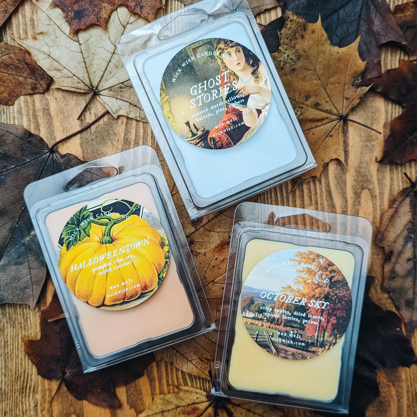 Autumn Collection - Choose Your Scent - Wax Melt - Clamshell