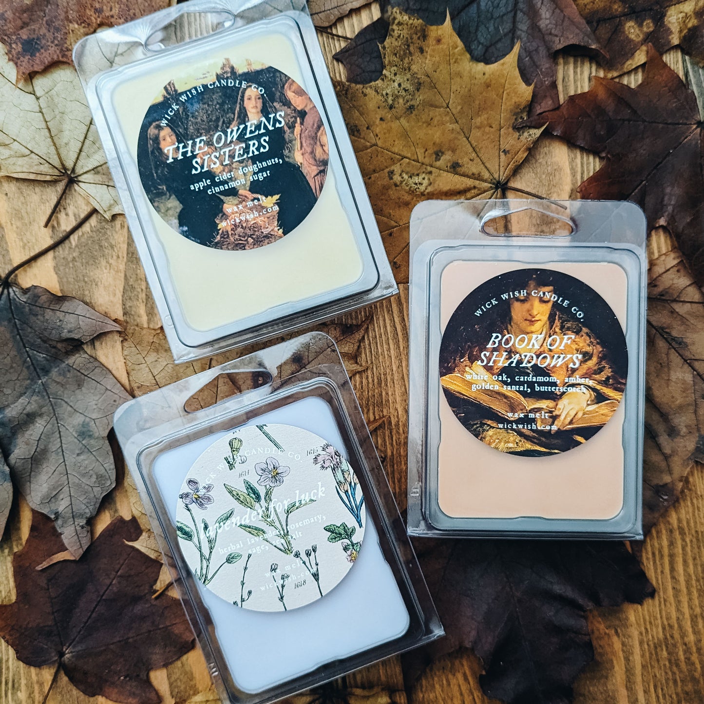 Autumn Collection - Choose Your Scent - Wax Melt - Clamshell