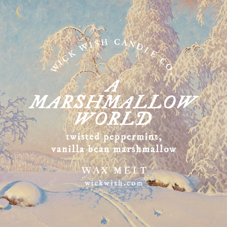 FREEBIE* A Marshmallow World - Wax Melt - Clamshell