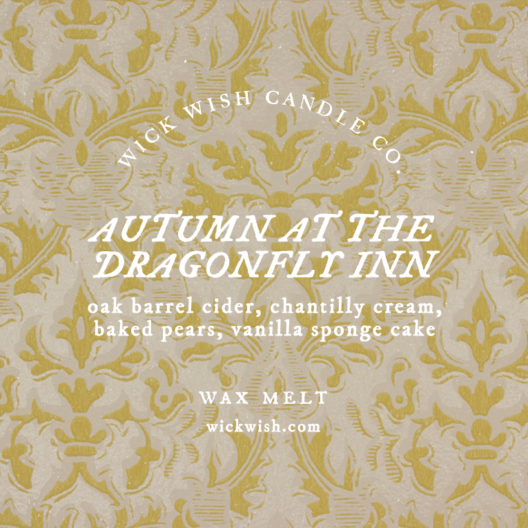 Autumn at the Dragonfly - Wax Melt - Clamshell