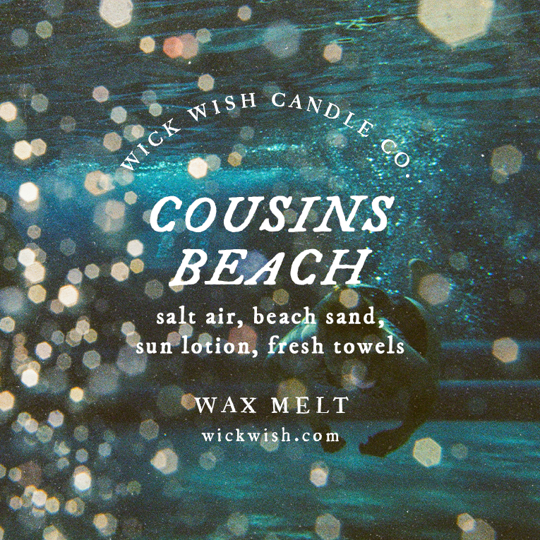 Cousins Beach - Wax Melt - Clamshell