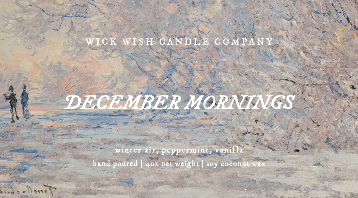 Winter & Holiday - Choose Your Scent - Candle - 4oz Jar