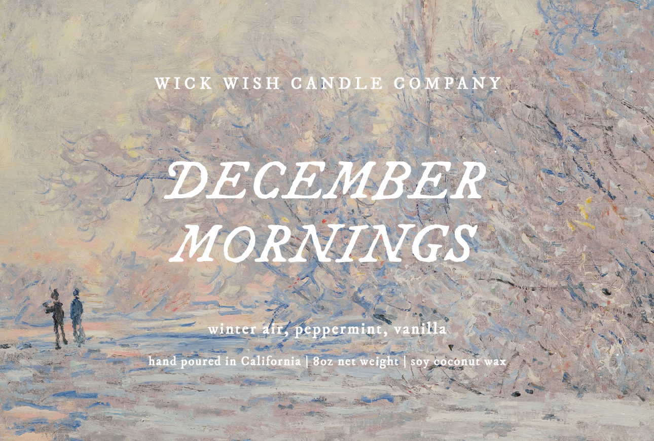 Winter & Holiday - Choose Your Scent - Candle - 8oz Jar