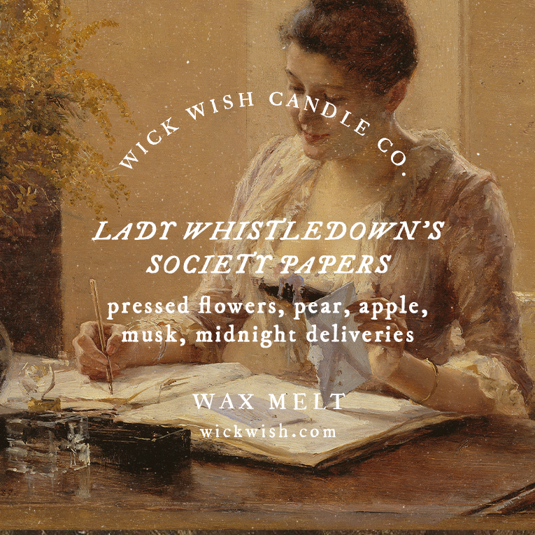 Lady Whistledown's Society Papers - Wax Melt - Clamshell