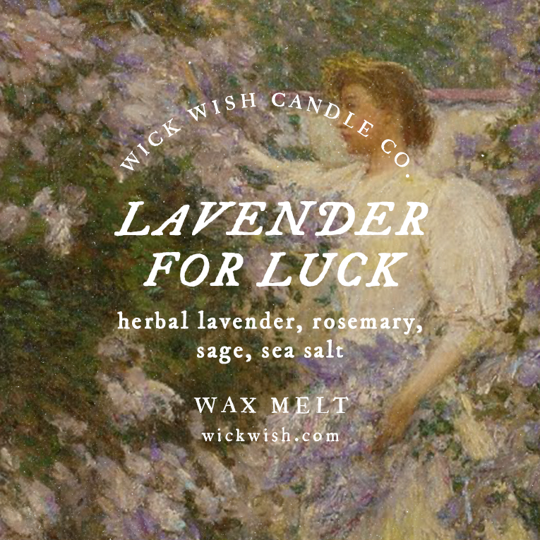 Lavender for Luck - Wax Melt - Clamshell