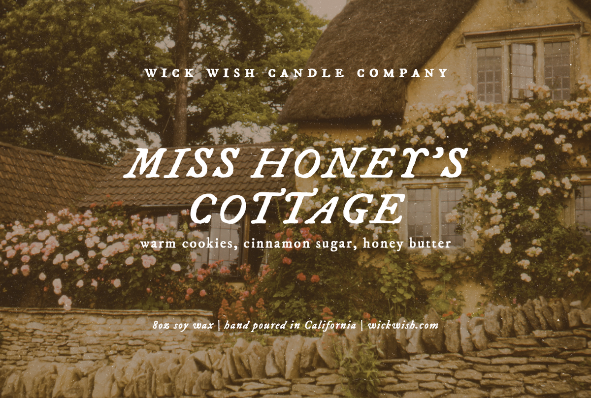Miss Honey's Cottage - Soy Candle