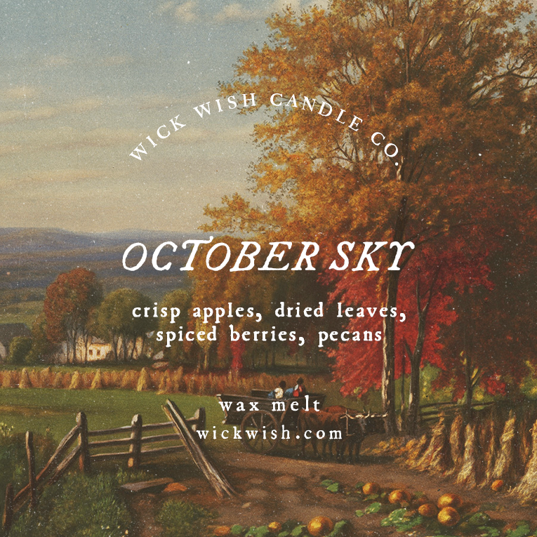 October Sky - Wax Melt - Clamshell