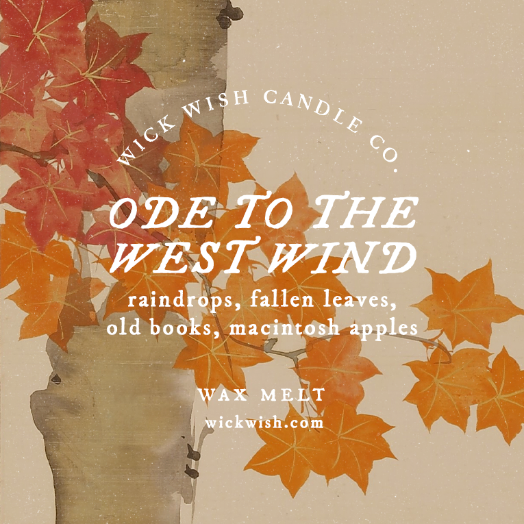 Ode to the West Wind - Wax Melt - Clamshell