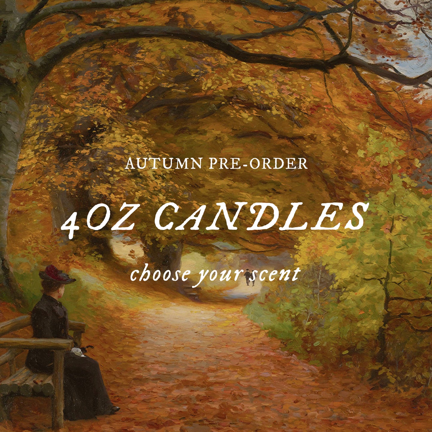 Autumn Collection - Choose Your Scent - Candle - 4oz Jar