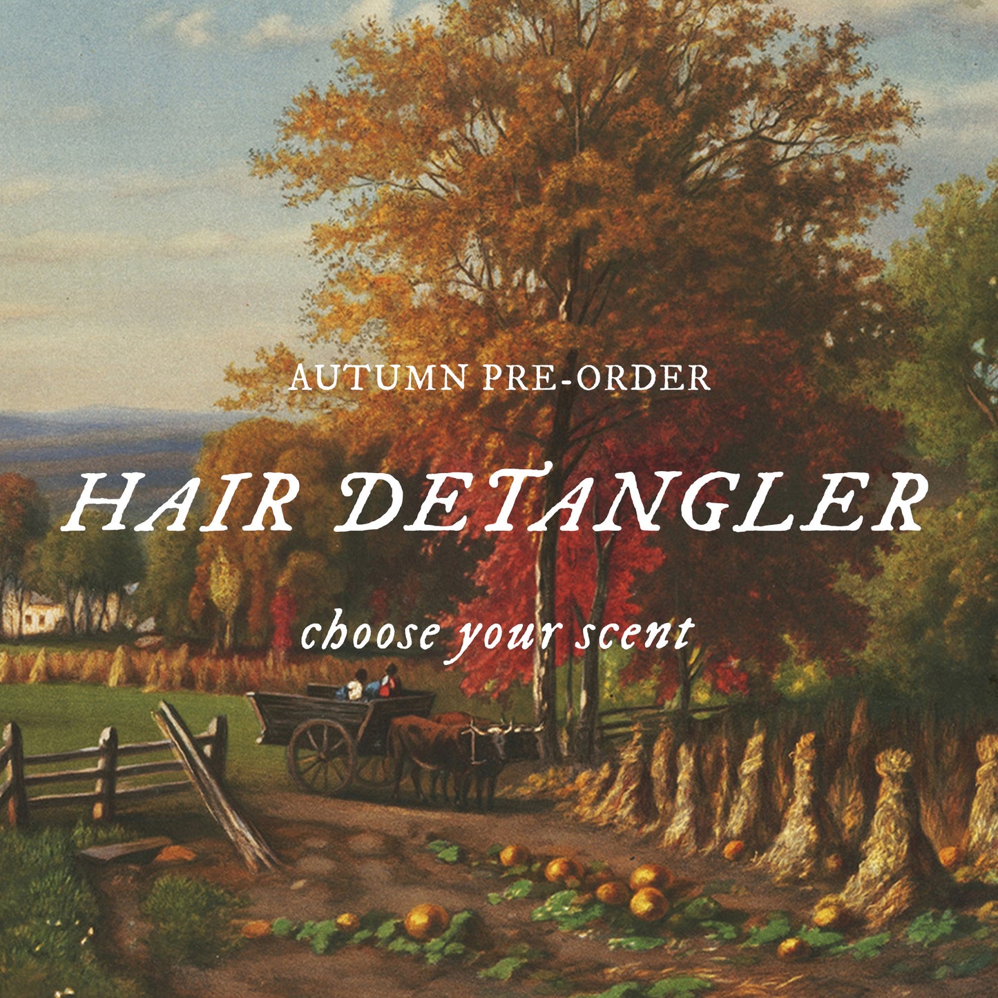 AUTUMN COLLECTION - Choose Your Scent - Hair Detangler