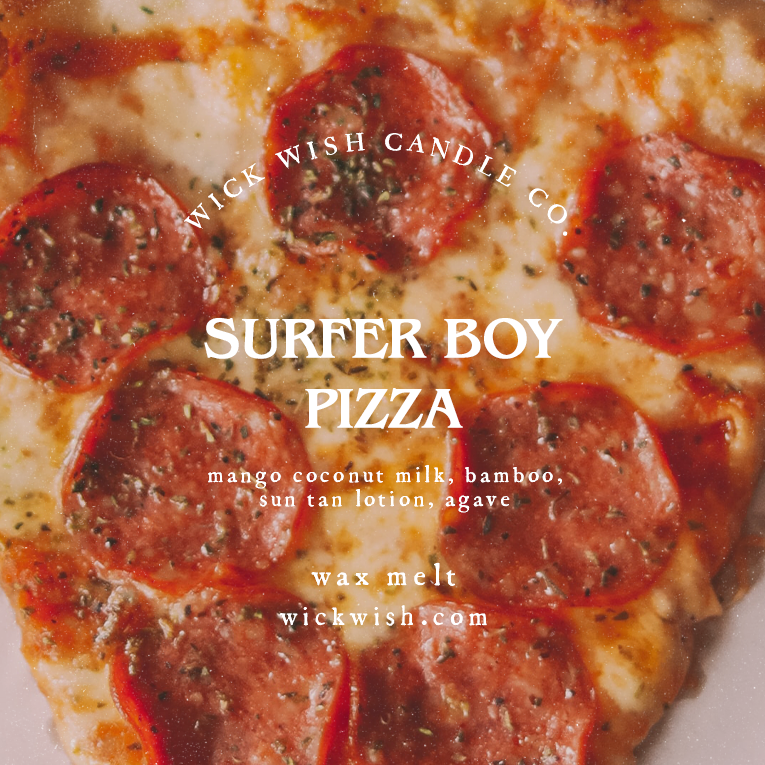 Surfer Pizza Boy - Clamshell - Wax Melts