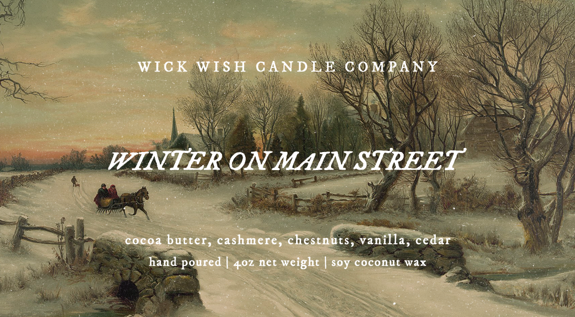 Winter & Holiday - Choose Your Scent - Candle - 4oz Jar
