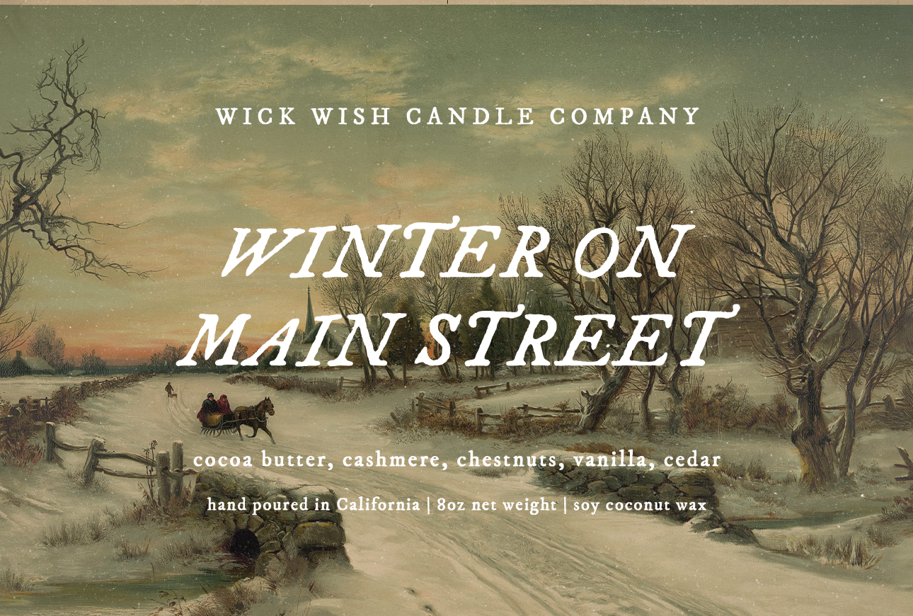Winter & Holiday - Choose Your Scent - Candle - 8oz Jar