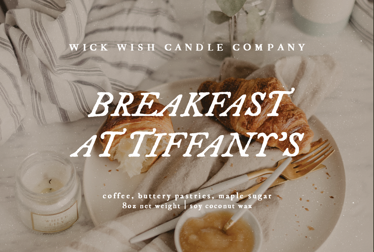 Breakfast at Tiffany's - Soy Coconut Candle