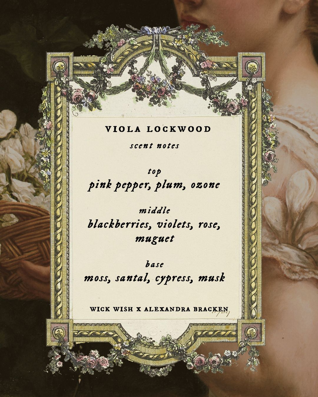 Viola Lockwood - Alexandra Bracken - Perfume Oil