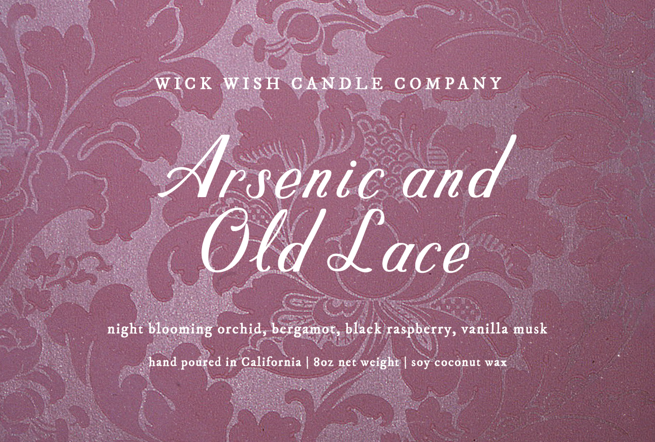 Arsenic & Old Lace - Soy Coconut Candle