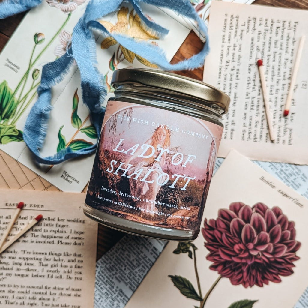 Lady of Shalott - Soy Coconut Candle