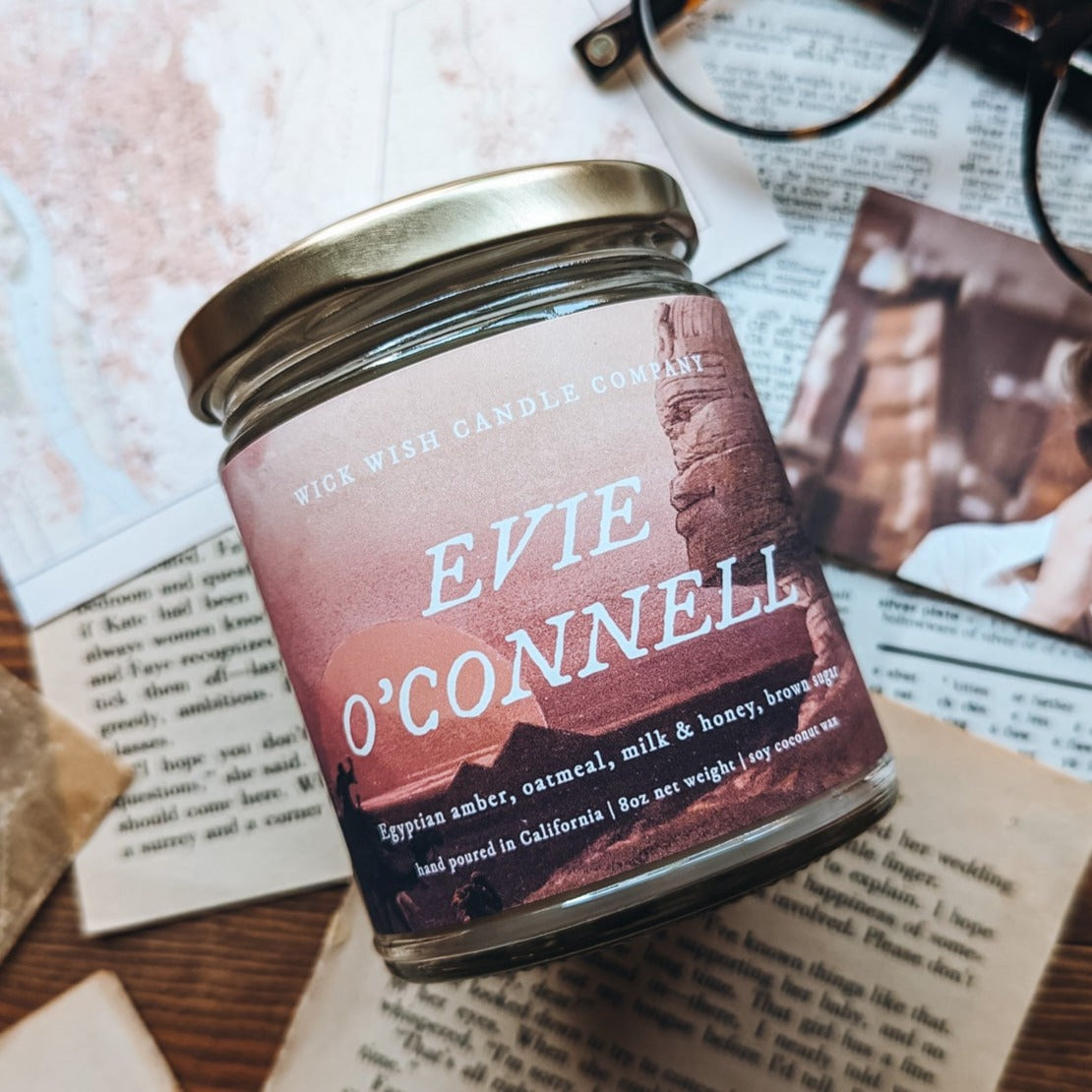 Evie O'Connell - Soy Coconut Candle