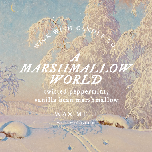 FREEBIE* A Marshmallow World - Wax Melt - Clamshell