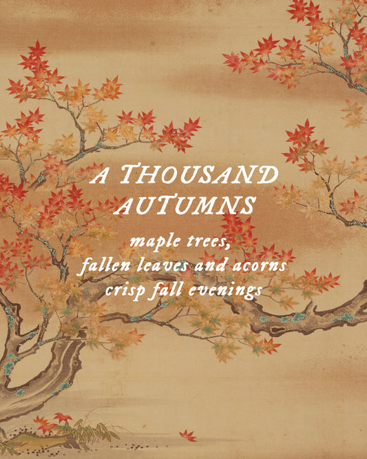A Thousand Autumns - Perfume Oil