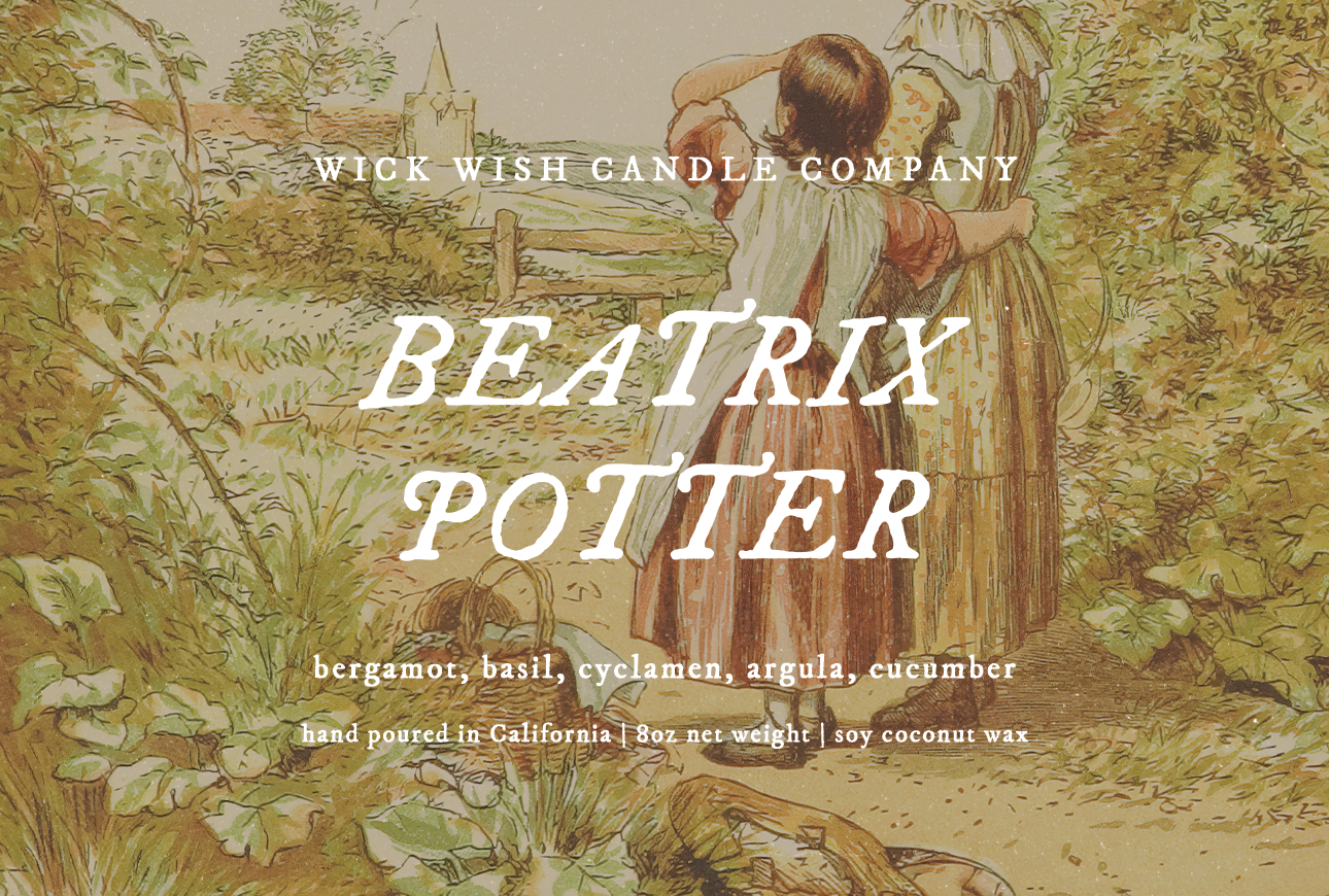 Beatrix Potter - Soy Coconut Candle