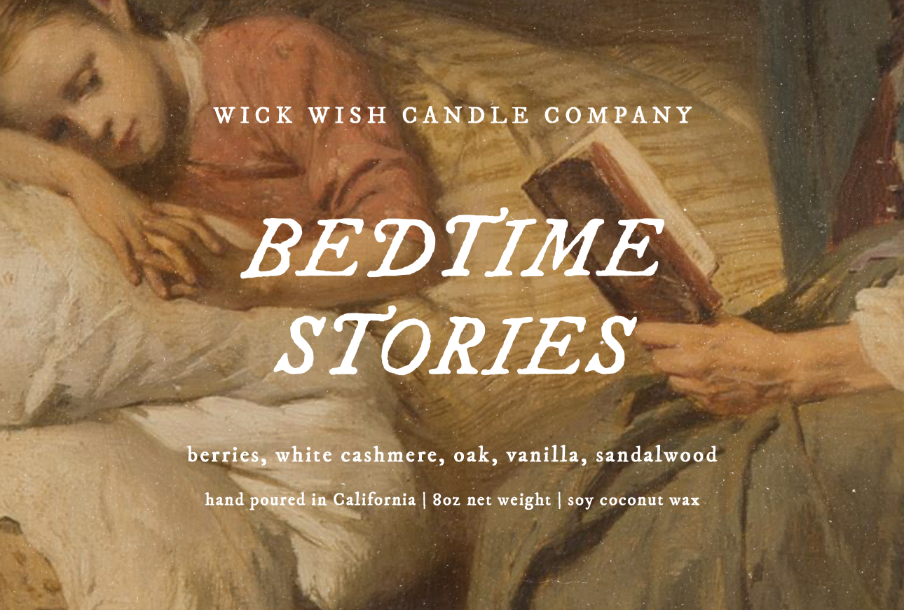 Bedtime Stories - Soy Coconut Candle