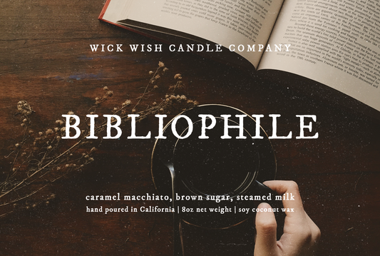 Bibliophile - Soy Coconut Candle