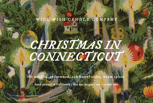Christmas in Connecticut - Soy Coconut Candle