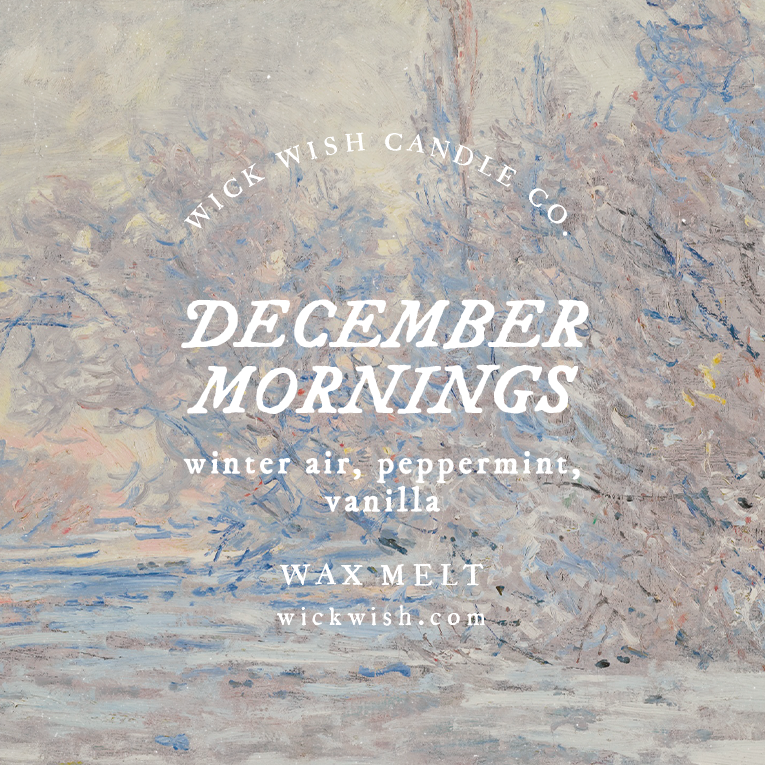 December Mornings - Wax Melt - Clamshell