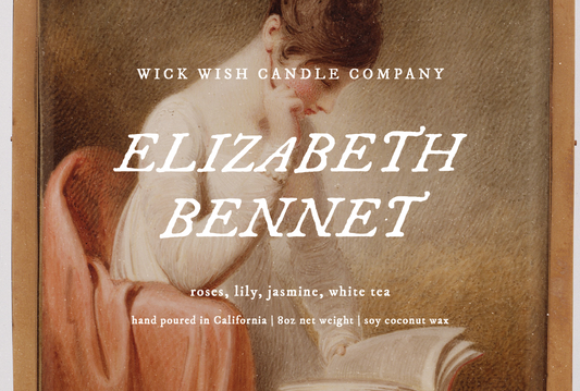 Elizabeth Bennet - Soy Coconut Candle