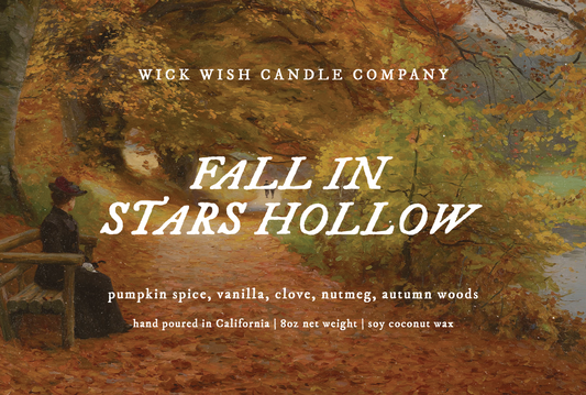 Fall in Stars Hollow - Soy Coconut Candle