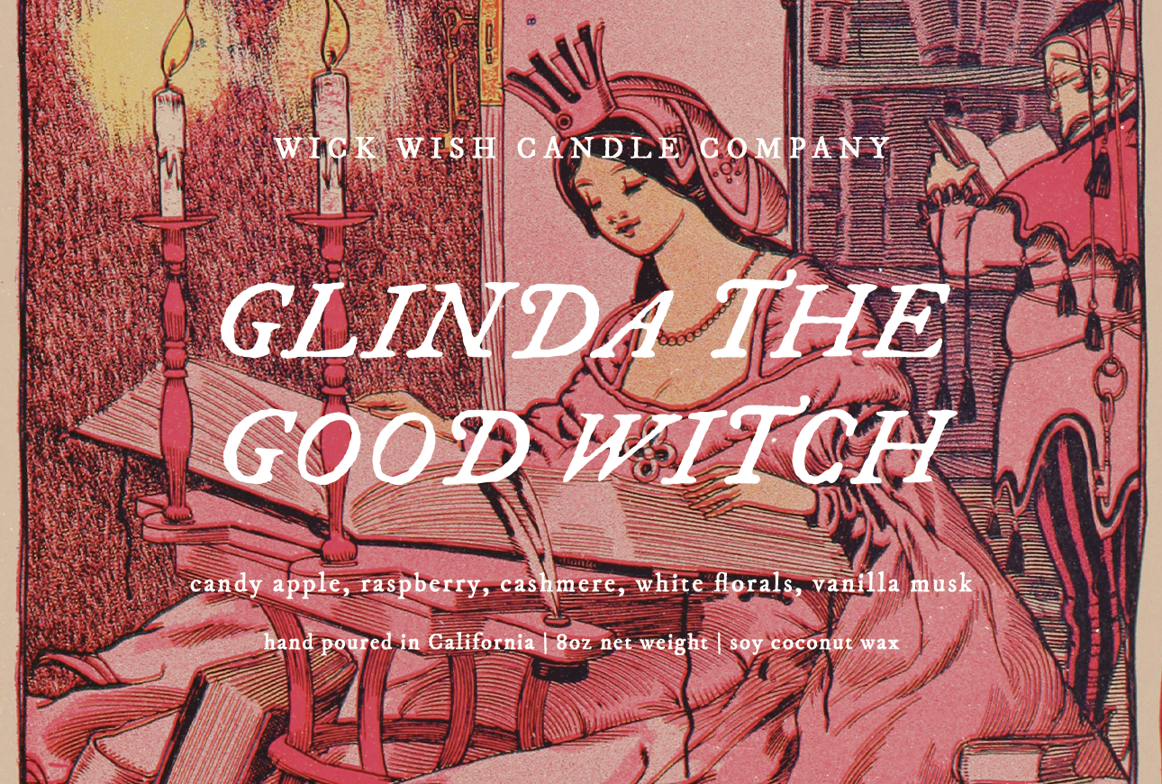 Glinda the Good Witch - Soy Coconut Candle