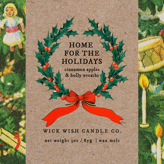 Home for the Holidays - Wax Melt - Clamshell