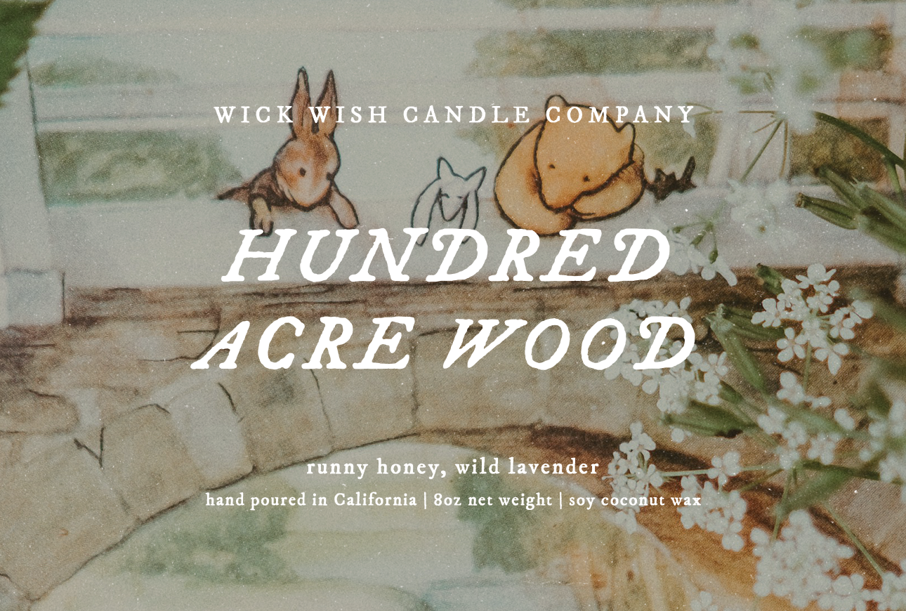 Hundred Acre Wood - Soy Coconut Candle