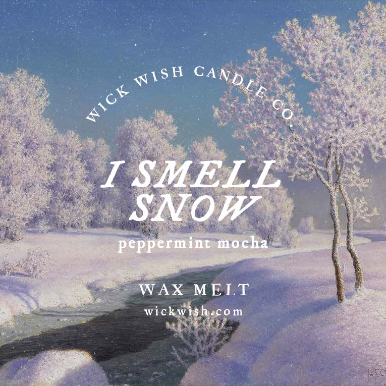 I Smell Snow - Wax Melt - Clamshell