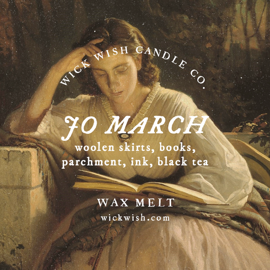 Jo March - Wax Melt - Clamshell