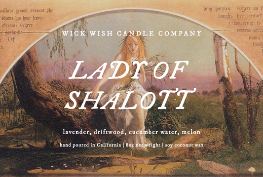 Lady of Shalott - Soy Coconut Candle