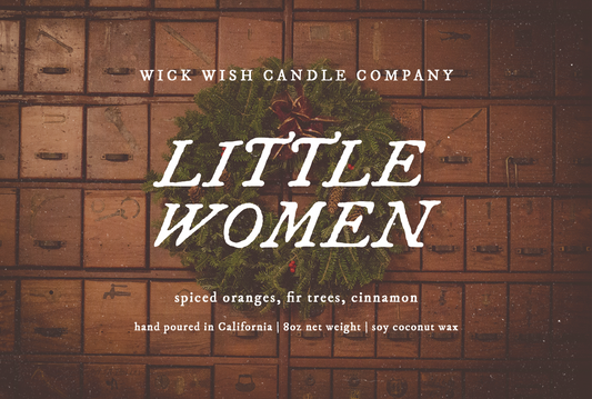 Little Women - Soy Coconut Candle