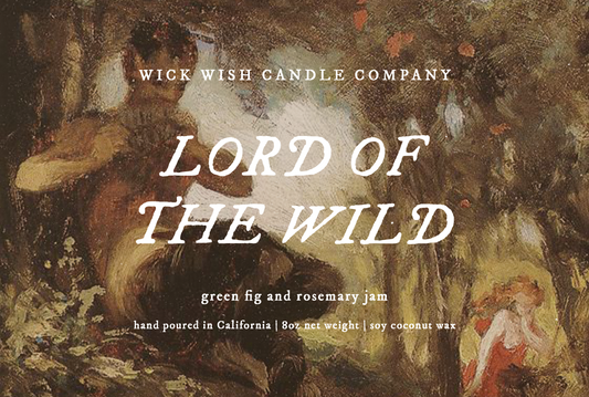 Lord of the Wild - Soy Coconut Candle