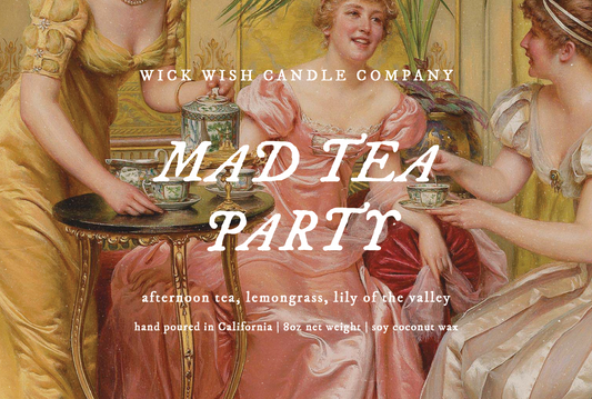 Mad Tea Party - Soy Coconut Candle
