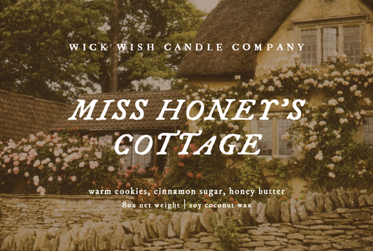 Miss Honey's Cottage - Soy Coconut Candle