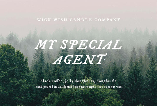 My Special Agent - Soy Coconut Candle