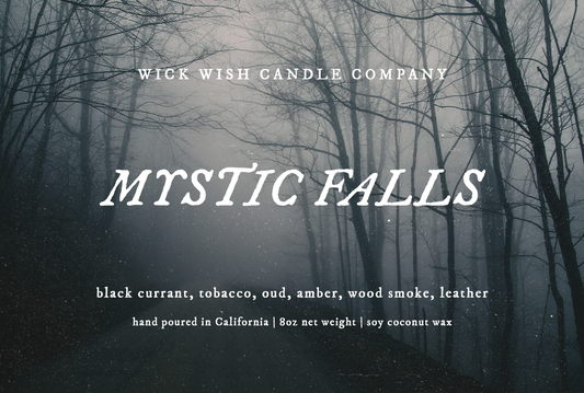 Mystic Falls - Soy Coconut Candle