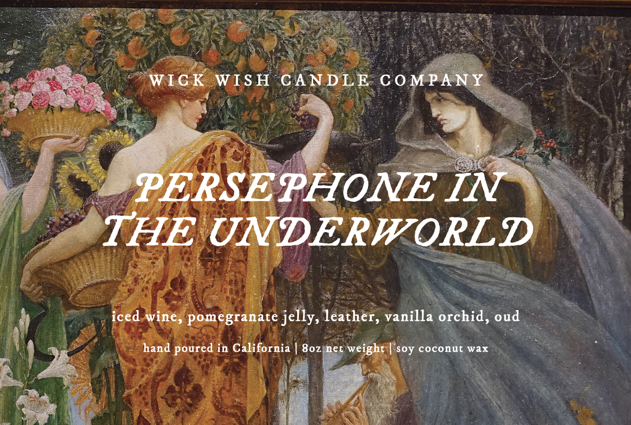 Persephone in the Underworld - Soy Coconut Candle