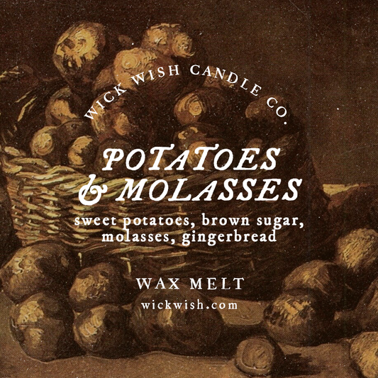 Potatoes & Molasses - Wax Melt - Clamshell