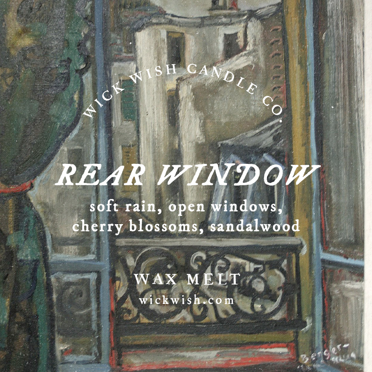 Rear Window  - Wax Melt - Clamshell