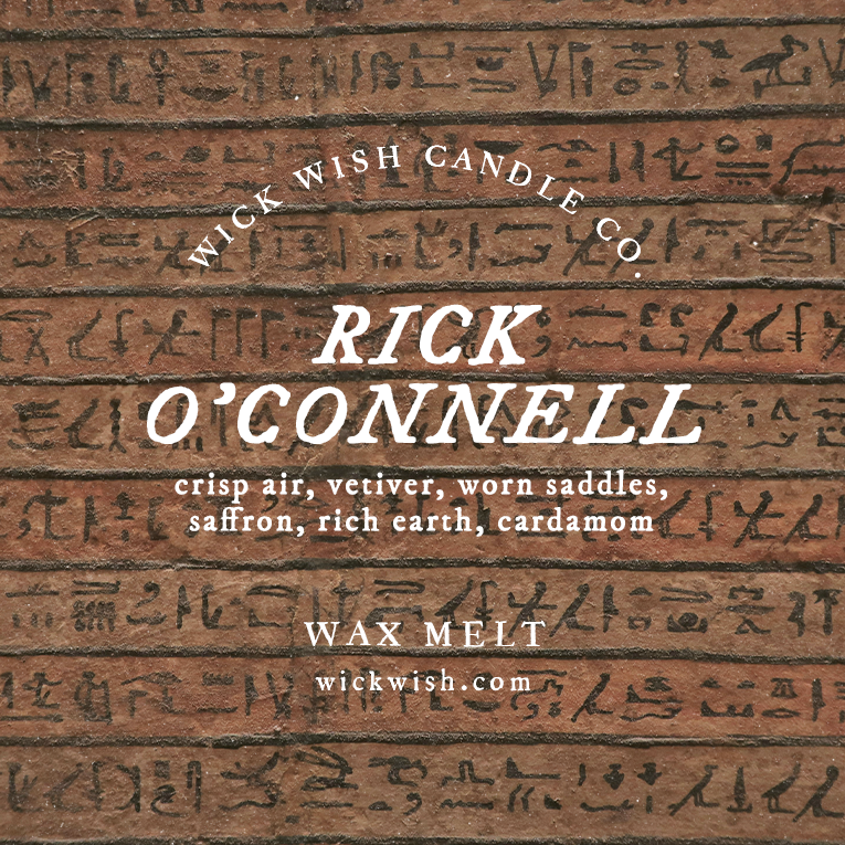 Rick O'Connell - Wax Melt - Clamshell