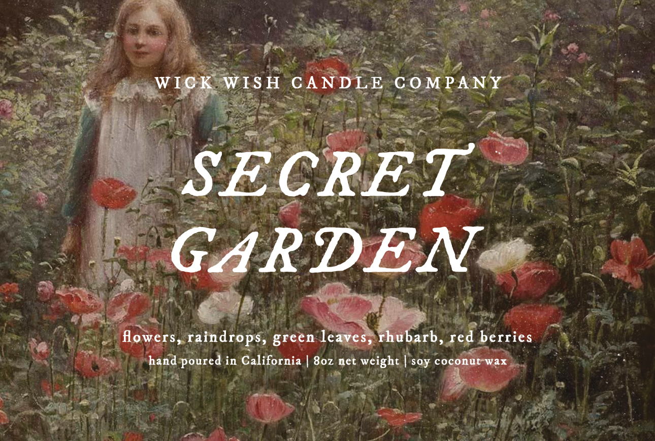 Secret Garden - Soy Coconut Candle