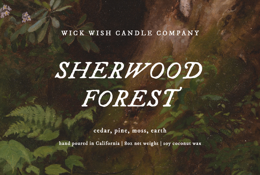 Sherwood Forest - Soy Coconut Candle